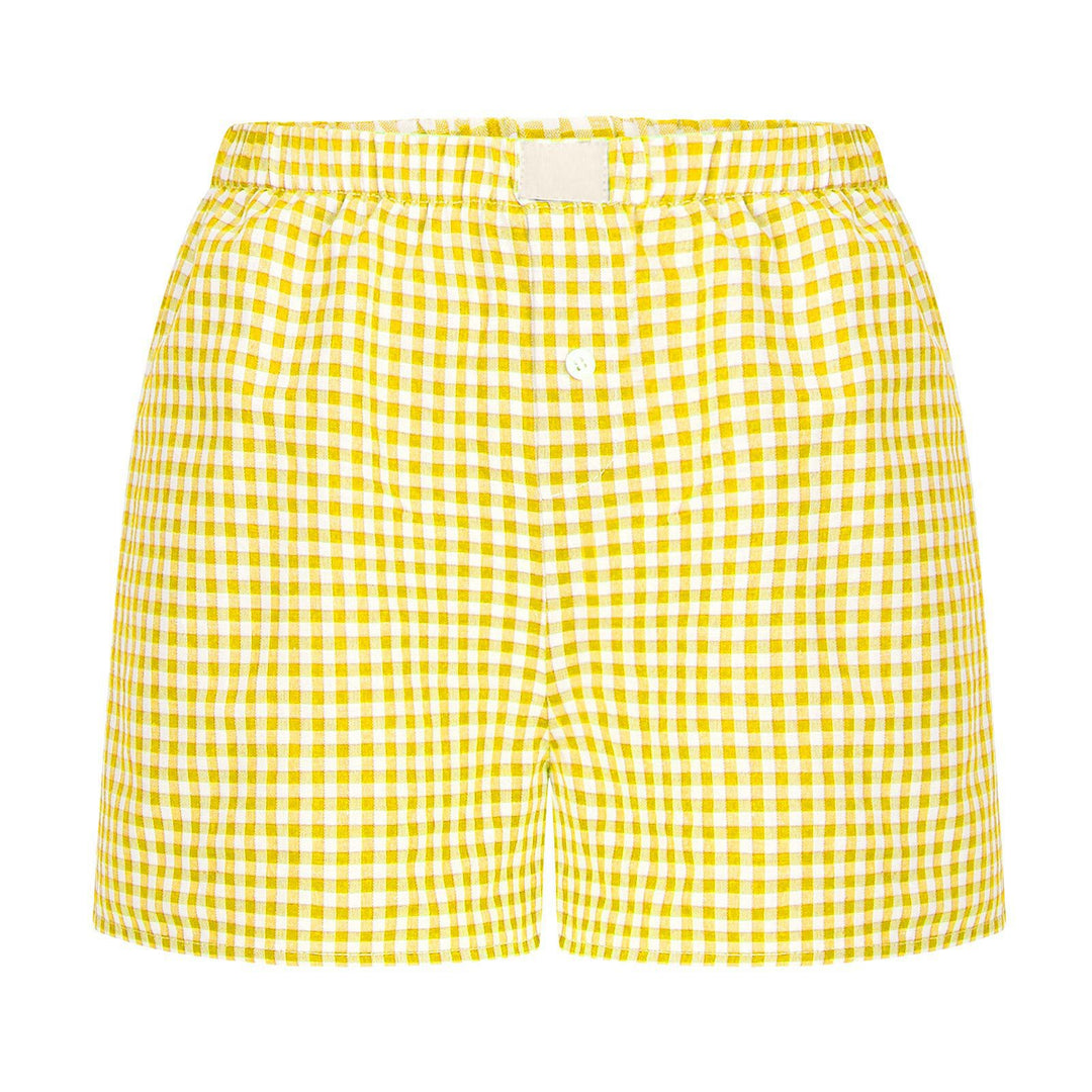 Damen lässige Karohose R&B