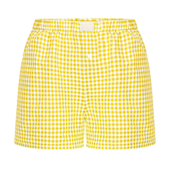 Damen lässige Karohose R&B