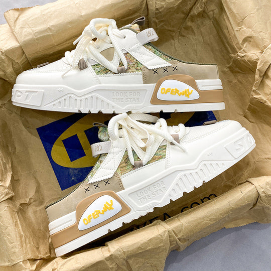 Damen Modische Sneakers mit auffälligem Design und flexibler Laufsohle R&B