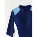 Damen Sportlicher Neoprenanzug mit hohem Kragen R&B