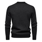 Herren hochwertiger Rollkragenpullover mit strukturiertem Design