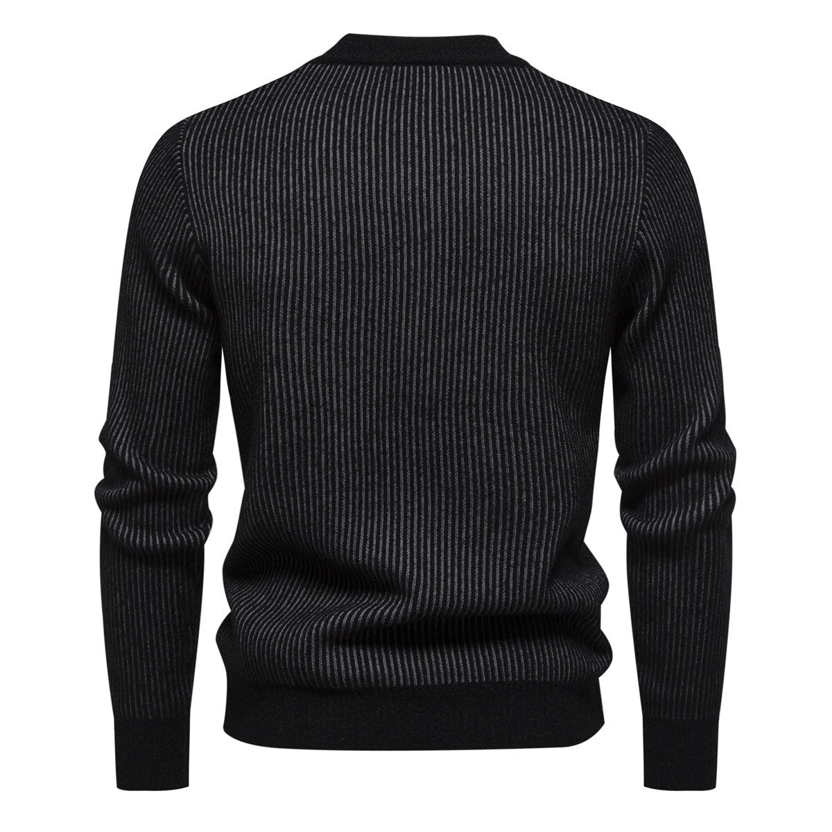 Herren hochwertiger Rollkragenpullover mit strukturiertem Design