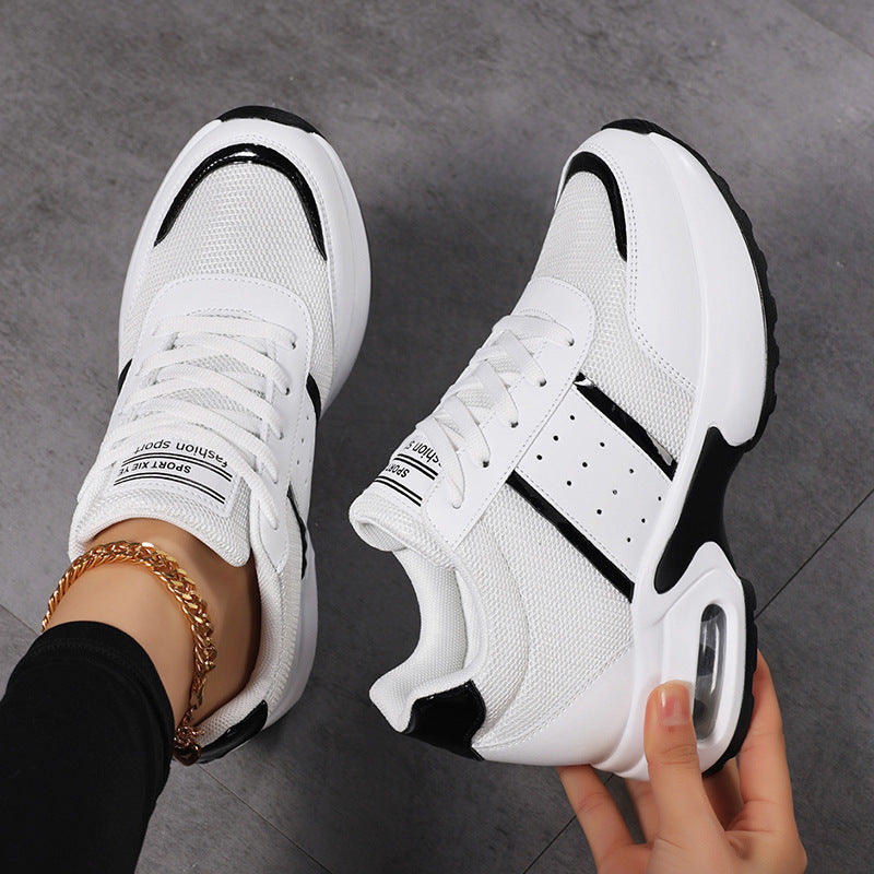 Damen Sportliche Sneakers mit atmungsaktivem Obermaterial und dämpfendem Fußbett