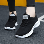 Damen Komfortable Sneakers mit atmungsaktivem Mesh-Obermaterial