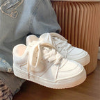 Damen Sneakers mit atmungsaktiven Mesh-Einsätzen und gepolsterter Sohle R&B