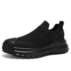 Damen Slip-On Sportsneaker mit dämpfender Sohle und atmungsaktivem Obermaterial R&B