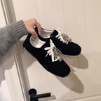 Damen Modische Sneakers mit funkelnden Ziersteinen
