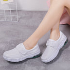 Damen Komfortable Freizeitschuhe mit flexiblem Klettverschluss