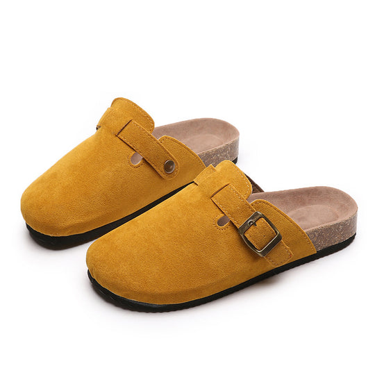 Damen Clogs mit modischem Riemchendesign und anatomischem Fußbett R&B
