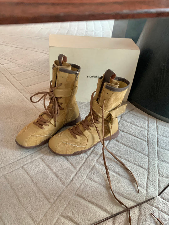 Damen modische Winterstiefel mit komfortablem Futter und stylischem Design R&B