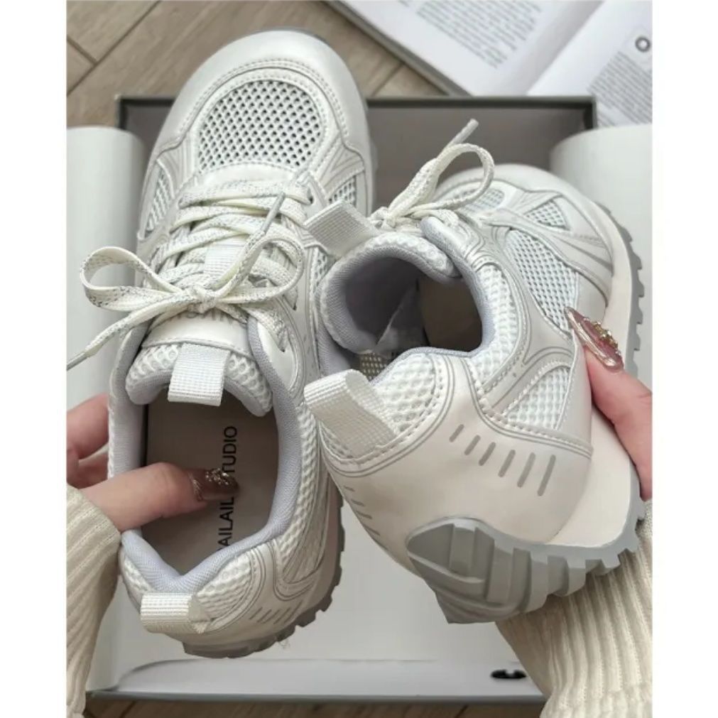 Damen Atmungsaktive Freizeitsneakers mit rutschfester Sohle und elegantem Design R&B