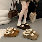Damen Clogs mit weichem Innenfutter und modischem Riemen R&B