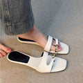 Damen elegante Sling-Sandalen mit modischem Riemen und komfortablem Fußbett R&B