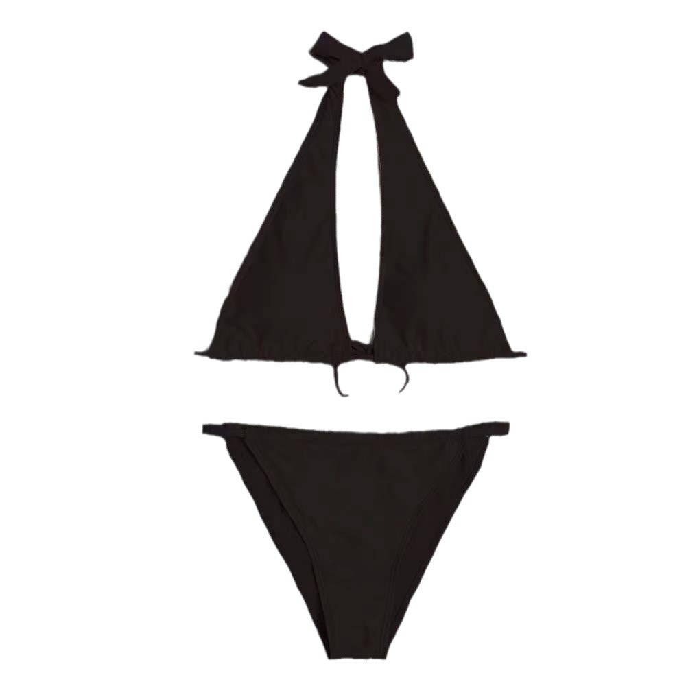 Damen Bandeau-Bikini mit raffinierten Schnittdetails und elegantem Wickeldesign R&B
