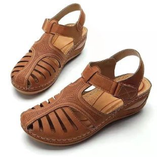 Damen Bequeme und luftige Riemensandalen R&B