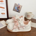 Damen Sportliche Sneakers mit verspieltem Schleifen-Design R&B