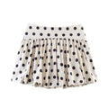 Damen Voluminöser Punkteshort mit bauschigem Saum R&B