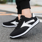 Damen Sportliche Sneakers mit atmungsaktiven Mesh-Einsätzen und dämpfender Sohle R&B