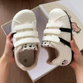 Damen Kindersportschuhe mit verstellbaren Klettverschlüssen und verspieltem Design R&B