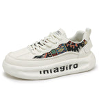 Damen Modische Sport Sneakers mit buntem Designdruck R&B