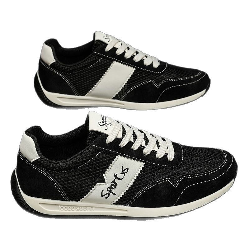 Damen Sportliche Sneaker mit atmungsaktivem Mesh-Obermaterial und rutschfester Sohle R&B