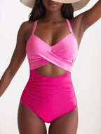 Damen Cut-Out Badeanzug R&B