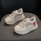 Damen sportliche Sneakers mit innovativem Dämpfungssystem und rutschfester Sohle R&B