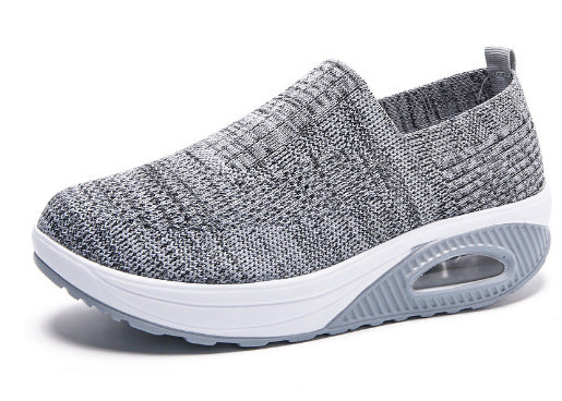 Damen Bequeme Slip-On Laufschuhe mit dämpfendem Fußbett und atmungsaktivem Obermaterial R&B