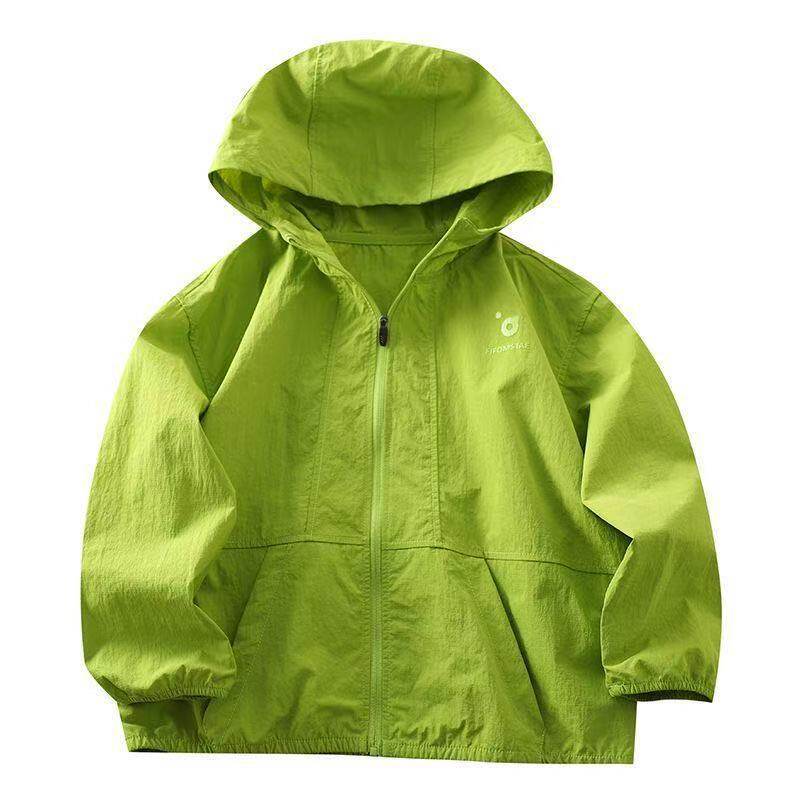 Damen nan leichter Kapuzen-Windbreaker mit Reißverschluss und verdeckten Taschen R&B