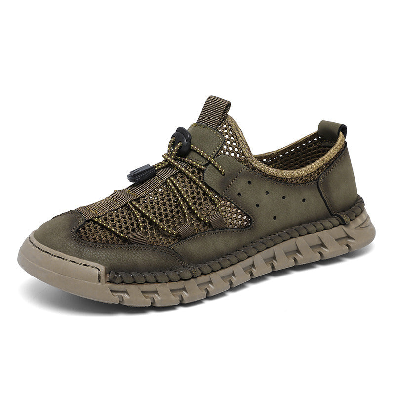 Herren Atmungsaktive Freizeitschuhe mit elastischem Schnellschnürsystem R&B