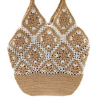 Damen handgefertigte Makramee Tasche R&B