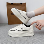 Damen Modische Plateau-Sneaker mit dekorativen Akzenten R&B