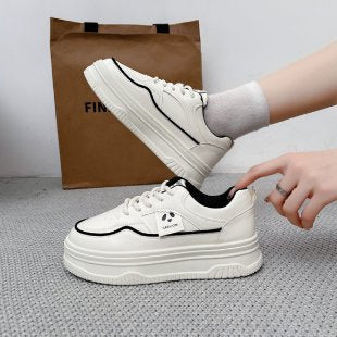 Damen Modische Plateau-Sneaker mit dekorativen Akzenten R&B