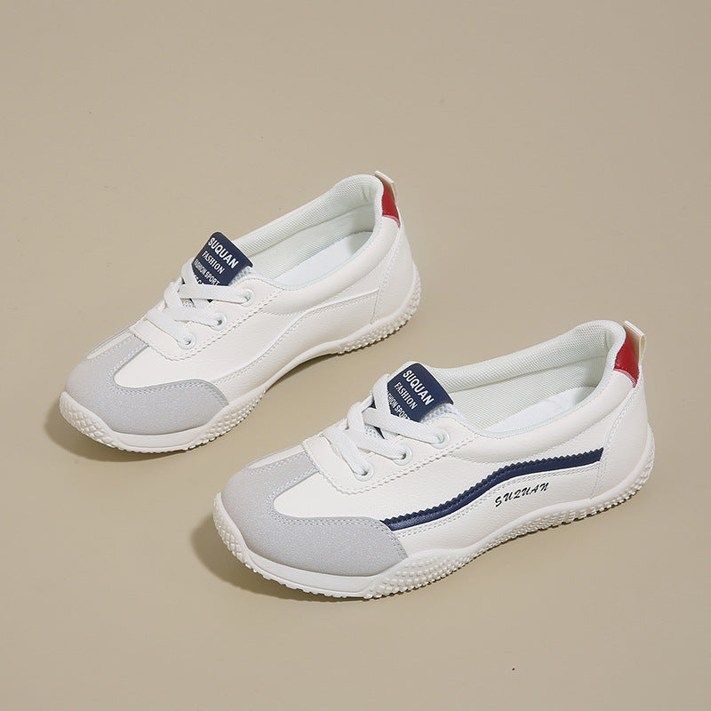 Damen sportliche Sneakers mit atmungsaktivem Obermaterial und flexiblem Sohlenprofil R&B