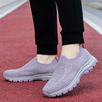 Damen Freizeit-Sneaker mit atmungsaktivem Mesh-Obermaterial und flexiblem Sohlenkomfort R&B