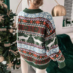 R&B | Weihnachtspullover Mit Festlichem Motiv