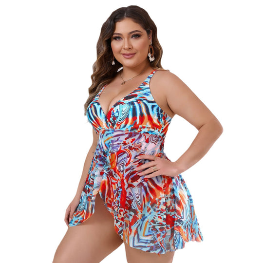 Damen stilvolles Bade-Kleid R&B