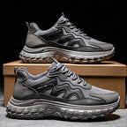 Herren Sportliche Trail-Laufschuhe mit stoßdämpfender Sohle und rutschfester Gummiunterlage R&B