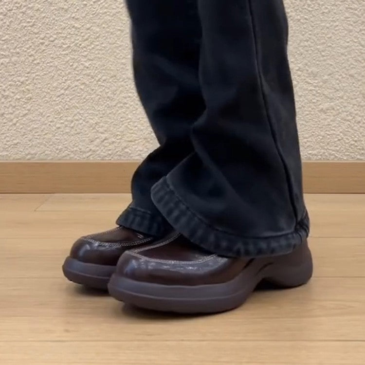 Damen modische Winterstiefel mit bequemer Innenpolsterung und rutschfester Sohle R&B