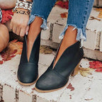 Damen Ankle Boots mit modischem Schnitt und hochwertiger Oberflächenstruktur R&B