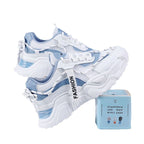 Damen Sportliche Modische Sneakers mit atmungsaktivem Obermaterial und dämpfender Sohle R&B