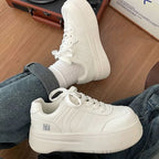 Damen lässige Sneakers mit rutschfester Sohle und gepolstertem Innenfutter