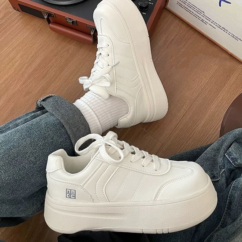 Damen lässige Sneakers mit rutschfester Sohle und gepolstertem Innenfutter