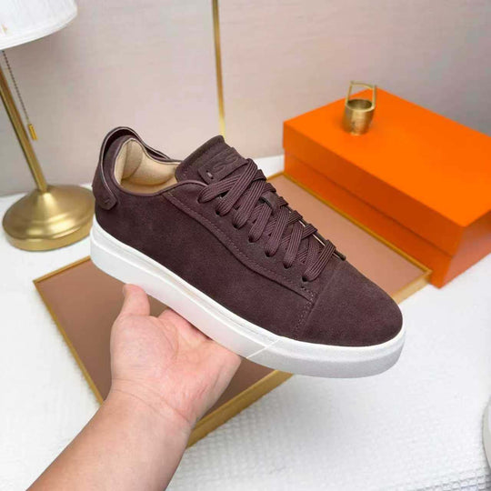 Damen hochwertige Wildleder Sneakers R&B
