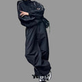 Damen sportliches Set aus lässiger Bomberjacke und weit geschnittenen Pants R&B