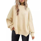 Damen lockerer Strickpullover R&B
