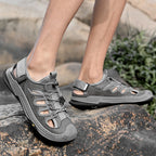 Herren Sportliche Wassersandalen mit rutschfester Sohle und schnellschnürbarem System R&B