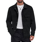 Herren Freizeitjacke mit strukturiertem Design und praktischen Brusttaschen R&B