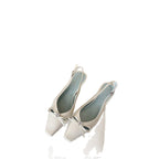Damen Slingback Ballerinas mit zierlichem Schleifendetail R&B