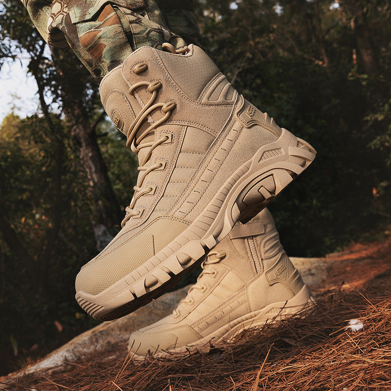 Herren Multif Funktionale Outdoor-Boots mit hohem Knöchelschutz und rutschfester Sohle R&B